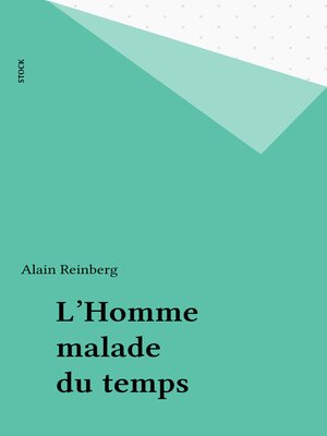 cover image of L'Homme malade du temps